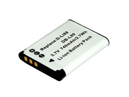 Erstatte Digitalkamera batteri sanyo  til DB-L80 