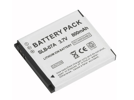 Erstatte Videokamera batteri til Samsung SLB-07 Erstatte Videokamera batteri Samsung til SLB-07