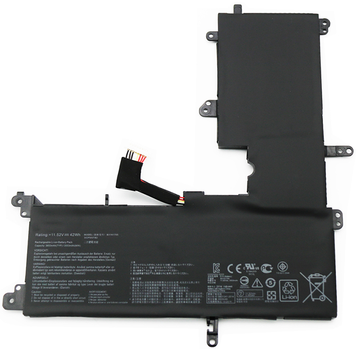 Erstatte Bærbar Batteri til ASUS VivoBook-Flip-TP410 Erstatte Bærbar Batteri ASUS til VivoBook-Flip-TP410