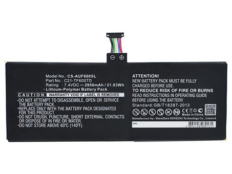 Erstatte Bærbar Batteri til asus VivoTab-TF600T Erstatte Bærbar Batteri asus til VivoTab-TF600T