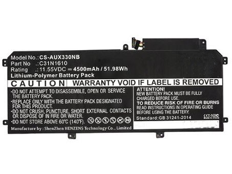 Erstatte Bærbar Batteri til ASUS ZenBook-UX330CA-1C Erstatte Bærbar Batteri ASUS til ZenBook-UX330CA-1C