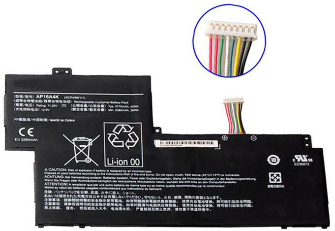 Erstatte Bærbar Batteri til ACER Swift-1-SF113-31-P2XU Erstatte Bærbar Batteri ACER til Swift-1-SF113-31-P2XU
