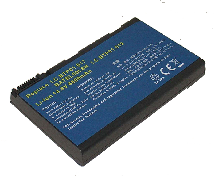 Erstatte Bærbar Batteri til Acer LC.BTP01.017 Erstatte Bærbar Batteri Acer til LC.BTP01.017