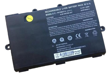 Erstatte Bærbar Batteri CLEVO  til 6-87-P870S-4272 