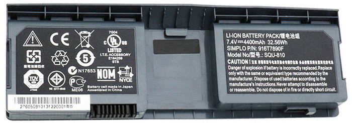 Erstatte Bærbar Batteri til FUJITSU 916T7890F Erstatte Bærbar Batteri FUJITSU til 916T7890F
