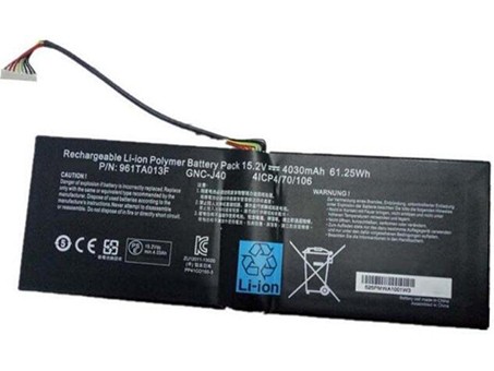 Erstatte Bærbar Batteri GIGABYTE  til P34K-Series 