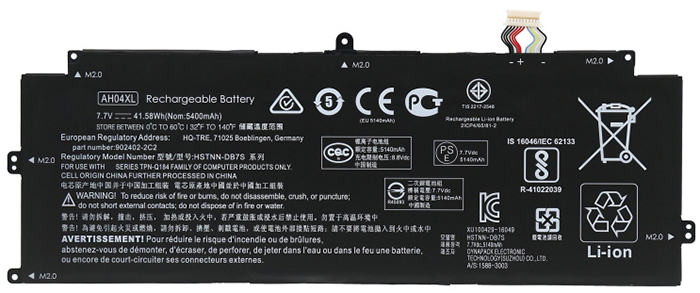 Erstatte Bærbar Batteri til hp Spectre-X2-12-C009TU Erstatte Bærbar Batteri hp til Spectre-X2-12-C009TU