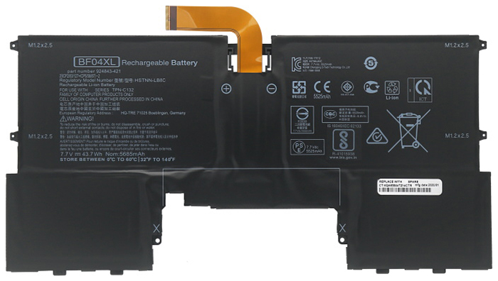 Erstatte Bærbar Batteri til hp Spectre-13-V117TU-Series Erstatte Bærbar Batteri hp til Spectre-13-V117TU-Series