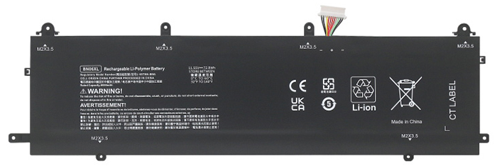 Erstatte Bærbar Batteri til hp HSTNN-IB9A Erstatte Bærbar Batteri hp til HSTNN-IB9A