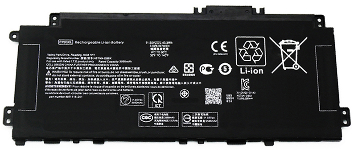 Erstatte Bærbar Batteri til hp PV03043 Erstatte Bærbar Batteri hp til PV03043