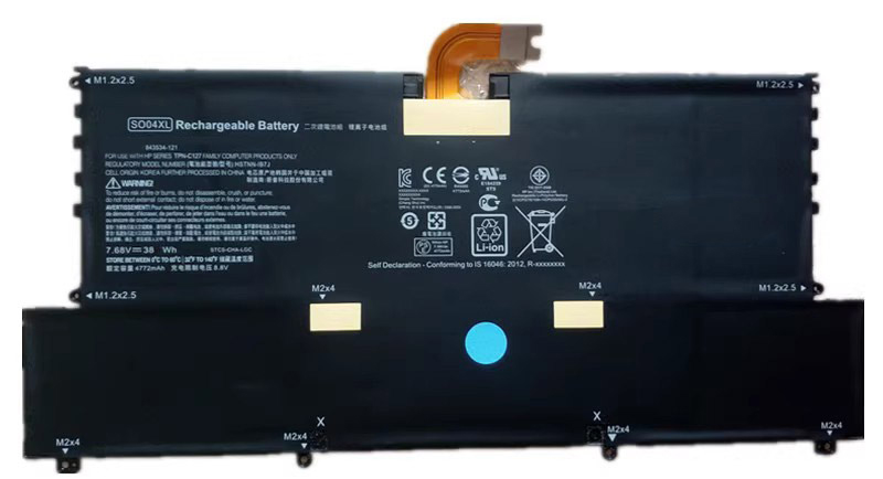 Erstatte Bærbar Batteri til hp Spectre-13-V000-Series Erstatte Bærbar Batteri hp til Spectre-13-V000-Series