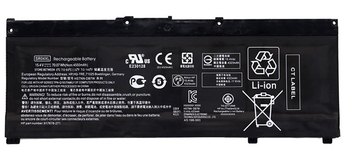 Erstatte Bærbar Batteri til hp HSTNN-DB7W Erstatte Bærbar Batteri hp til HSTNN-DB7W