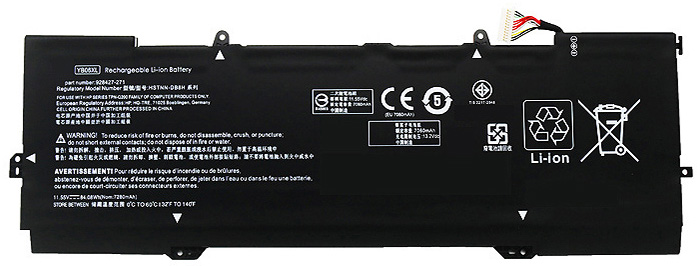 Erstatte Bærbar Batteri til hp Spectre-X360-15-CH006NG Erstatte Bærbar Batteri hp til Spectre-X360-15-CH006NG