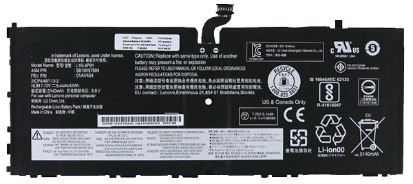 Erstatte Bærbar Batteri Lenovo  til SB10K97599 