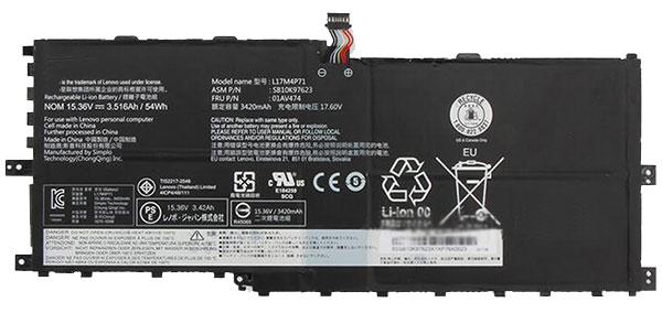 Erstatte Bærbar Batteri til lenovo L17M4P71 Erstatte Bærbar Batteri lenovo til L17M4P71