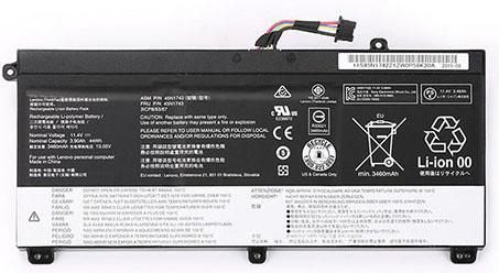 Erstatte Bærbar Batteri til Lenovo ThinkPad-W550 Erstatte Bærbar Batteri Lenovo til ThinkPad-W550