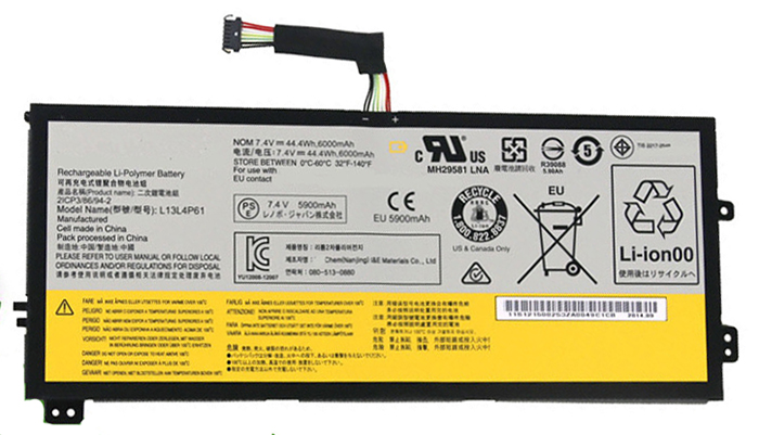 Erstatte Bærbar Batteri til LENOVO L13L4P61 Erstatte Bærbar Batteri LENOVO til L13L4P61