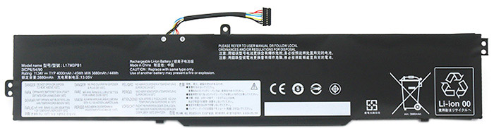 Erstatte Bærbar Batteri til lenovo L17D3PB0 Erstatte Bærbar Batteri lenovo til L17D3PB0