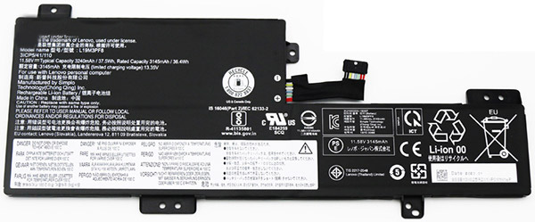 Erstatte Bærbar Batteri til Lenovo L19M3PF8 Erstatte Bærbar Batteri Lenovo til L19M3PF8
