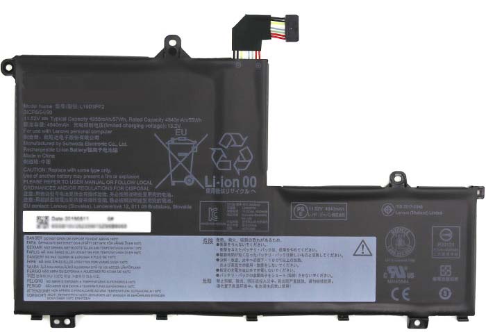 Erstatte Bærbar Batteri til lenovo L19L3PF8 Erstatte Bærbar Batteri lenovo til L19L3PF8