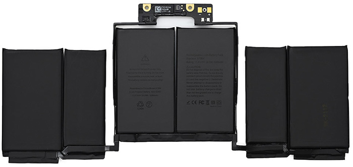 Erstatte Bærbar Batteri til apple MacBook-Pro-13-inch-A2251-2020 Erstatte Bærbar Batteri apple til MacBook-Pro-13-inch-A2251-2020