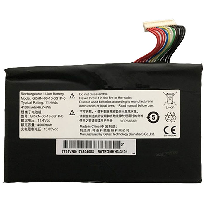 Erstatte Bærbar Batteri til MACHENIKE FX500-F1Ci Erstatte Bærbar Batteri MACHENIKE til FX500-F1Ci