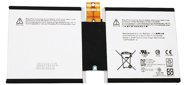 Erstatte BÃ¦rbar Batteri Microsoft  til G3HTA004H 