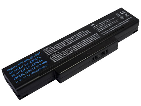 Erstatte Bærbar Batteri til MSI EX625X Erstatte Bærbar Batteri MSI til EX625X