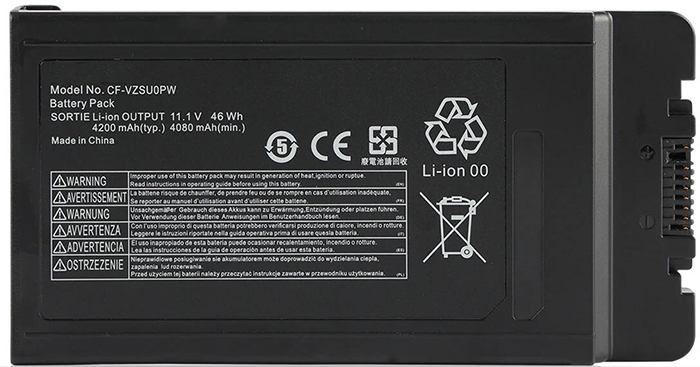 Erstatte Bærbar Batteri til PANASONIC CF-VZSU0PR Erstatte Bærbar Batteri PANASONIC til CF-VZSU0PR