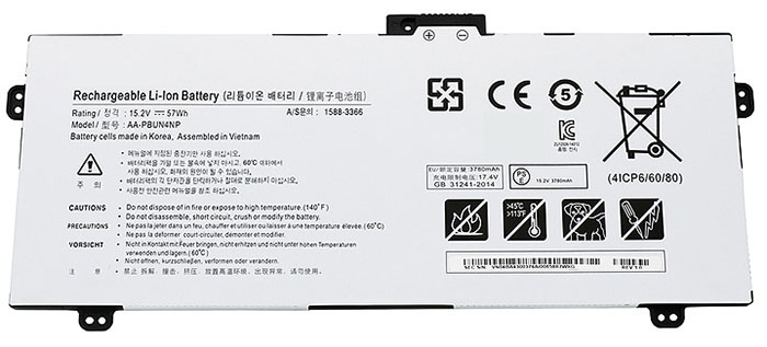 Erstatte Bærbar Batteri til SAMSUNG NP940Z5L Erstatte Bærbar Batteri SAMSUNG til NP940Z5L
