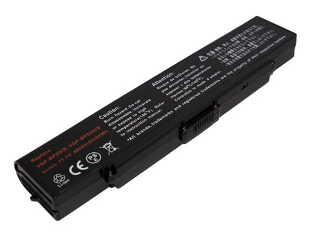 Erstatte Bærbar Batteri til SONY VAIO VGN-SZ680ND Erstatte Bærbar Batteri SONY til VAIO VGN-SZ680ND