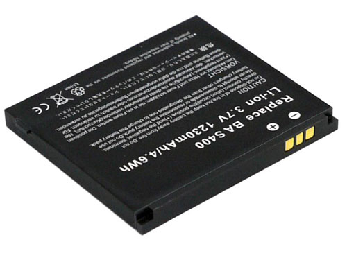 Erstatte PDA batteri til HTC BA S400 Erstatte PDA batteri HTC til BA S400
