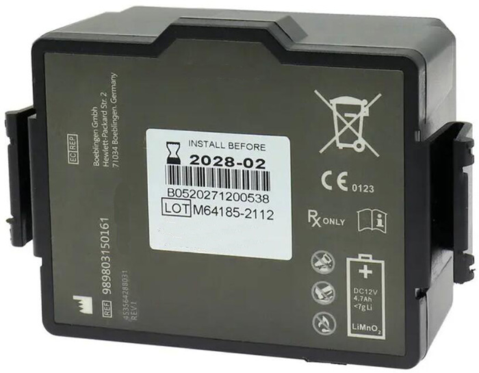 Erstatte Defibrillator batterie til PHILIPS HeartStart-FR3-AED Erstatte Defibrillator batterie PHILIPS til HeartStart-FR3-AED